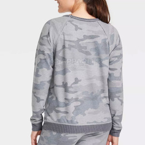 Ensemble de survêtement pour femme en tissu polaire respirant et à séchage rapide, avec logo personnalisé, design hiver, 2 pièces, long - Product Image 3