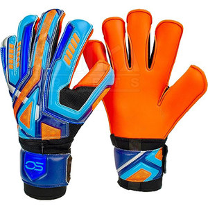 Gants de gardien de but de football de haute qualité, style unique, respirants, en cuir imperméable, couleur personnalisée pour l'entraînement sportif masculin - Product Image 1