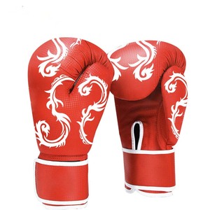 Customized High Quality Breathable Boxing Gloves with <b>Hook</b> & Loop Closure Made with Genuine Leather for Outdoor Training - Product Image 6
