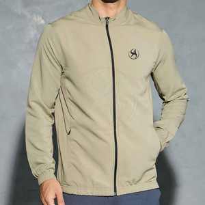 Chaqueta de chándal para hombre con marca personalizada OEM Precio de fábrica disponible Chaqueta de invierno de chándal - Product Image 1