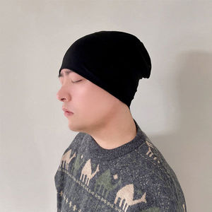 Bonnet en tricot pour la saison froide, chaud, extensible, conçu pour les voyages, les looks de rue et les tenues décontractées - Product Image 4
