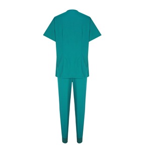 Uniformes de hospital de algodón cómodos con logotipo personalizado ropa de trabajo dental de salón de belleza para hombres y mujeres juego de uniformes médicos para enfermeras - Product Image 4