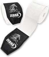 Bandages de boxe professionnels en coton pour MMA, avec logo personnalisé, respirants, anti-humidité, protection du poignet, fermeture auto-agrippante, pour l'entraînement