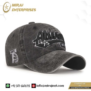 Chapeaux de lavage coton extérieur Vintage visière queue de cheval casquette de Baseball printemps été casquettes pour femmes hommes casquette de Baseball brodée - Product Image 2