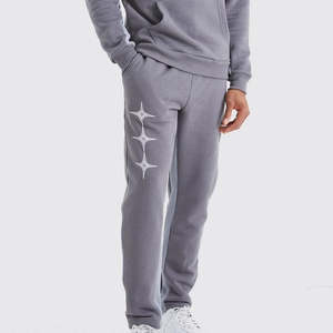 Traje deportivo informal para hombre de talla europea y americana, jersey de invierno, Sudadera con capucha, chándal, traje deportivo para correr de estilo sólido para hombre - Product Image 6