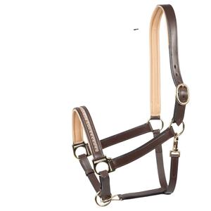 Licol rond en cuir cousu en cuir souple de qualité - Product Image 1