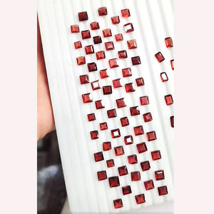 826 Uds granate rojo Natural 6 7 8 9 10mm redondo 7x5mm 8x6mm 9x7mm ovalado 7x5mm 8x6mm corte baguette 810 Ct lote de piedras preciosas EE. UU. 240 $ por todo - Product Image 4