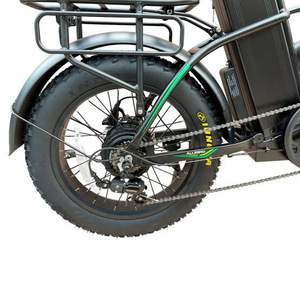 Mejor Precio para la Bicicleta Eléctrica All-egro Fold Pro con Llantas Gruesas y 3 Años de Duración de la Batería - Product Image 1