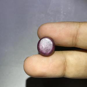 พลอยทับทิมรูปวงรีสีแดงอมชมพูรูปดาวธรรมชาติของ12.7ct อัญมณีหลวม6ชิ้นจากอินเดียสำหรับแหวนและจี้ - Product Image 3