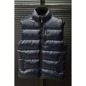 <b>Men's</b> Casual Lightweight Canvas Waterproof <b>Jacket</b> Spring Quilted Sleeveless Puffer Vest Outdoor Hiking <b>Travel</b> Daily Wear Plus - Product Image 1