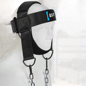 Transpirable cuello músculo compresión entrenamiento gimnasio accesorio entrenamiento fuerza ejercicio cabeza arnés para Fitness seguridad - Product Image 3