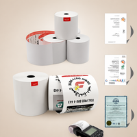 Rouleaux de papier thermique pour chaînes de magasins de proximité 57x40mm 80x80mm Recharges de papier pour caisses enregistreuses Vente en gros nationale Reapprovisionnement