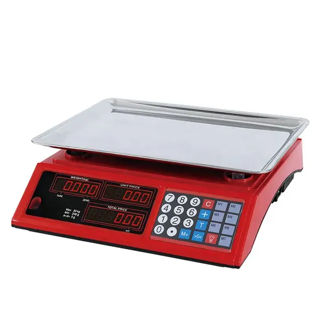 2025 Hot Selling OEM ODM Electric Weight Scale Digital Scale 40kg Price Computing for Supermarket
