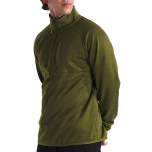 Sweat-shirt streetwear personnalisé 2026 avec logo, sweat-shirt technique à demi-zip de haute qualité pour homme, fabriqué sur mesure - Product Image 4