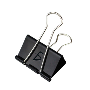 40-Piece Set 19mm Binder <b>Clips</b> Metal <b>Ring</b> Mechanism Clamps with Magnet Durable and Versatile Office Supplies - Product Image 2