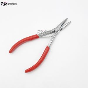 RMI คีมต่อผมสีเงินพร้อมด้ามจับยางชุดอุปกรณ์ต่อผมทำจากสเตนเลสสตีล - Product Image 4