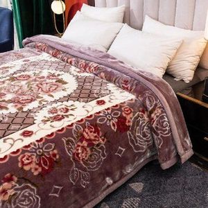 ผ้าห่มโพลีเอสเตอร์ขนมิงค์ผ้าห่มโพลีเอสเตอร์แบบใหม่ในอินเดีย - Product Image 3