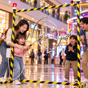 Jeu de <span class=keywords><strong>labyrinthe</strong></span> électrique géant SQ Arcade : Défi du fil électrique pour centre commercial, événement de carnaval, location, fête d'entreprise - Product Image 2