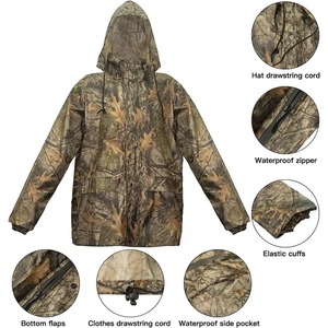 Ensemble de Paille de Camouflage, Imperméable, Portable, pour Vélo, Moto, Uniformes Tactiques Imperméables - Product Image 5