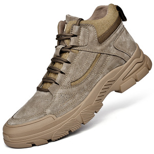 Botas de Senderismo para Hombre, Media Caña, Impermeables, Antideslizantes, Cómodas, Parte Superior de Malla, para Todas las Estaciones, Uso en Exteriores - Product Image 5