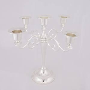 Candelero de Metal de 5 brazos, increíble Centro de mesa, candelabro creativo para decoración del hogar, temporada navideña - Product Image 4