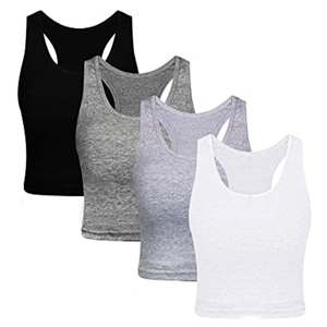 OEM Premium Quality Short Women's Tank <b>Top</b>-Quick Dry Breathable Eco-Friendly Customizable Fitness Wear Seamless Design Knitted - Product Image 4