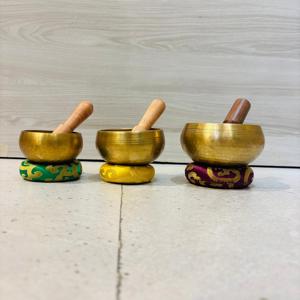 Cuenco de bronce con temática budista tradicional, artesanías de Metal para terapia de sonido y curación de Chakras - Product Image 5