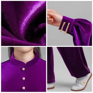 Kimono de Jiu Jitsu para Niños, Uniforme Kun Master de Terciopelo Grueso, 100% Algodón, Transpirable, Duradero, Elegante Traje de Artes Marciales para Invierno - Product Image 5