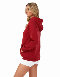 Women Long Oversized Hoodie Relaxed Loose Fit <b>Velour</b> Soft Cozy Fabric Winter Casual Street <b>Sweatshirt</b> - Product Image 2