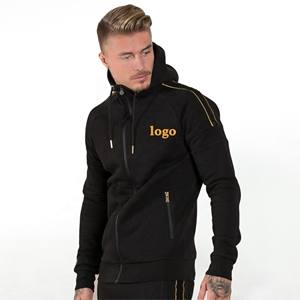 Traje de ropa deportiva con estampado Digital personalizado de lana francesa de alta calidad, conjuntos de Sudadera con capucha para hombre, conjunto de sudaderas con capucha personalizado, chándales - Product Image 2