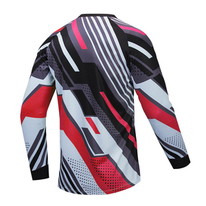 เสื้อผ้ามอเตอร์ไซค์ออฟโรดสำหรับผู้ชายเสื้อปั่นจักรยานวิบากเสื้อเจอร์ซีย์แขนยาวน้ำหนักเบาผลิตตามแบบ - Product Image 2