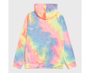 Custom High Quality Streetwear Manufacturer Clothing Puff Print <b>Thick</b> <b>Fleece</b> Sport Oversized Tie and Dye Pullover Hoodies Unisex - Product Image 5