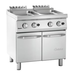 Cuocipasta B800 Piano Cottura a Gas 700 con Capacità 2x24L - Product Image 1