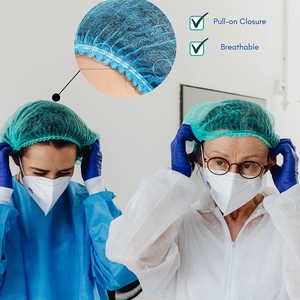 Custom Made Medical Professionals <b>Scrub</b> <b>Cap</b> Breathable Comfortable Lightweight High Quality Cotton Woven Fabric Adjustable - Product Image 3