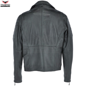 Fabricant pakistanais Veste en cuir légère pour homme OEM Service Prix bon marché Veste en cuir personnalisée pour homme - Product Image 3