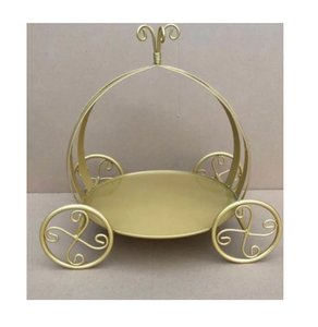 Newest Design Handcrafted 2 <b>Tier</b> Steel <b>Cake</b> <b>Stand</b> Wholesale Manufacturer New Arrival Handmade Decorative Metal <b>Cake</b> <b>Stand</b> - Product Image 3