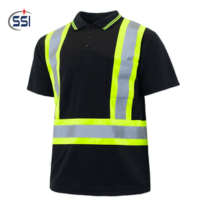 Veste zippée en polaire imperméable et réfléchissante haute visibilité SAVOR STAR IMPEX, classe 3 ANSI, couleur jaune fluorescent - Product Image 5