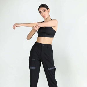 Pantalones Cargo de moda para mujer-Diseño cómodo y multibolsillo-Ideal para ropa informal y exploración al aire libre - Product Image 2