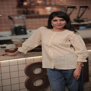 Camisas Túnica Occidentales para Mujer, de Algodón Schiffli Pesado con Bordado Schiffli, Alta Demanda, Compra en Línea en India - Product Image 1