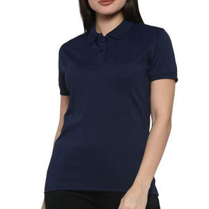 Polo informal para mujer, transpirable, deportivo, de algodón y poliéster, hecho en Pakistán, precio razonable, servicio OEM de alta calidad - Product Image 1