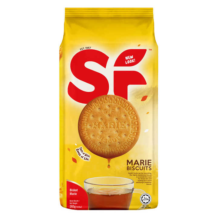 Shoon Fatt Biscuits Marie Biscuits 265g X 12 Pkts