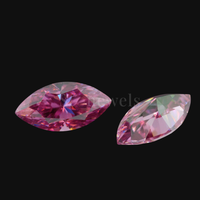 Fancy kleur roze marquise geslepen DEF VVS VS 1-4CT IGI gecertificeerde losse synthetische laboratorium gekweekte diamant voor het maken van sieraden Stonewels
