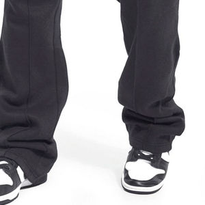 Pantalons de survêtement tendance pour adultes, couleur noire, taille à cordon, pantalons de survêtement confortables, coupe ample, 2026 - Product Image 6