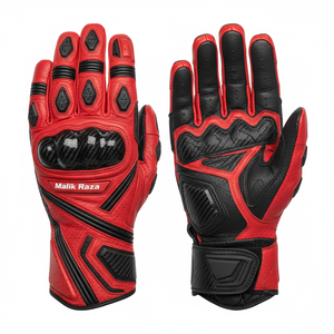 Gants de moto doublés de Kevlar, cuir pleine fleur, résistance extrême à l'abrasion, prix de gros d'usine - Product Image 4