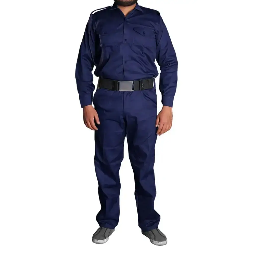 Contoh pakaian penjualan laris seragam pelindung pengaman Set penjaga keamanan seragam kualitas tinggi baru
