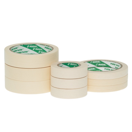 Cheap Beige Masking Paper Printed Adhesive Tape Automotive Printing Usage