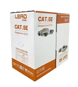 Сетевой кабель для CCTV IT LEAD CAT5 CAT5E 25AWG 8 ядер 4 пары медная упаковка Rohs ISO низкие налоги Vietnam export