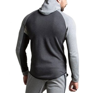 Ensembles décontractés pour hommes de qualité supérieure survêtement à capuche léger 100% coton personnalisé en gros impression personnalisée pantalon de survêtement bas - Product Image 4