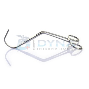 Abrazadera de aorta Kay de acero inoxidable de alta calidad, mordazas atraumáticas DeBakey en ángulo, abrazadera quirúrgica de 8 "(20cm) - Product Image 1