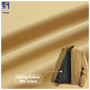 YX540 vente en gros tissu <span class=keywords><strong>taffetas</strong></span> kaki 100% polyester 300T tissu de doublure pongé prix par mètre par rouleau - Product Image 1